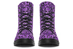 ANTIBrand Amethyst Annihilation Combat Boots – Purple