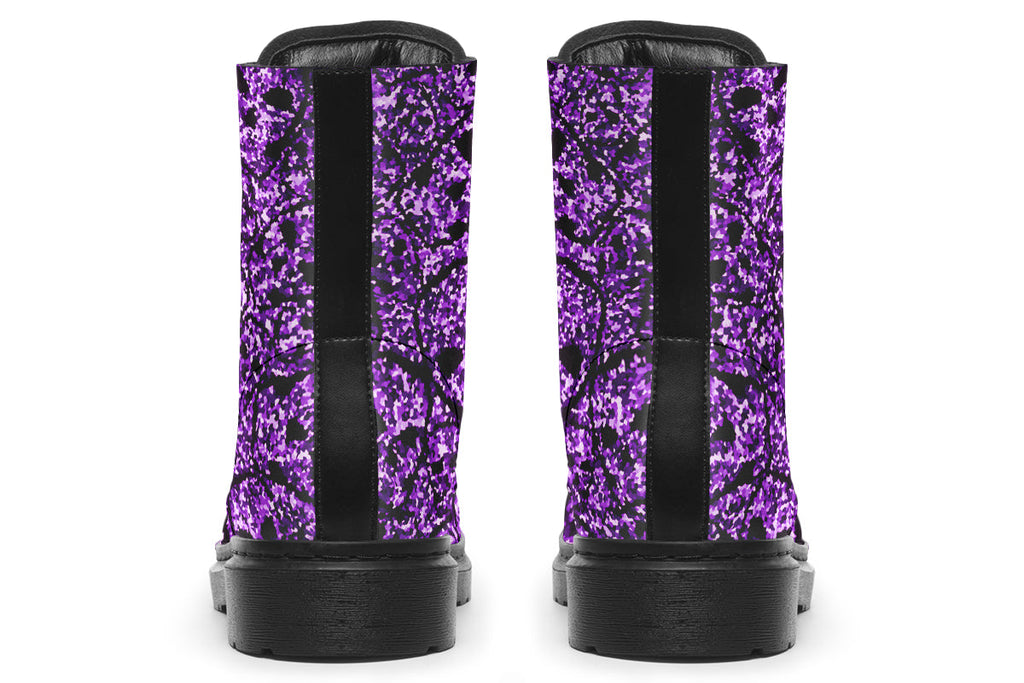ANTIBrand Amethyst Annihilation Combat Boots – Purple