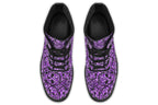 ANTIBrand Amethyst Annihilation Combat Boots – Purple