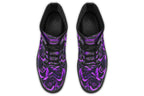 Purple Roses Vegan Combat Boots | ANTIBrand