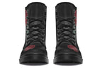 Rose Painting Vegan Combat Boots | ANTIBrand