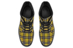 Yellow Tartan Vegan Boots – ANTIBrand