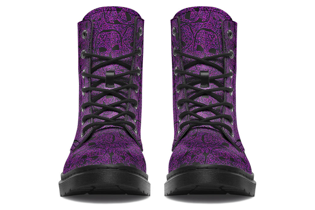 ANTIBrand Digital Immortality Tumbling Skulls Boots