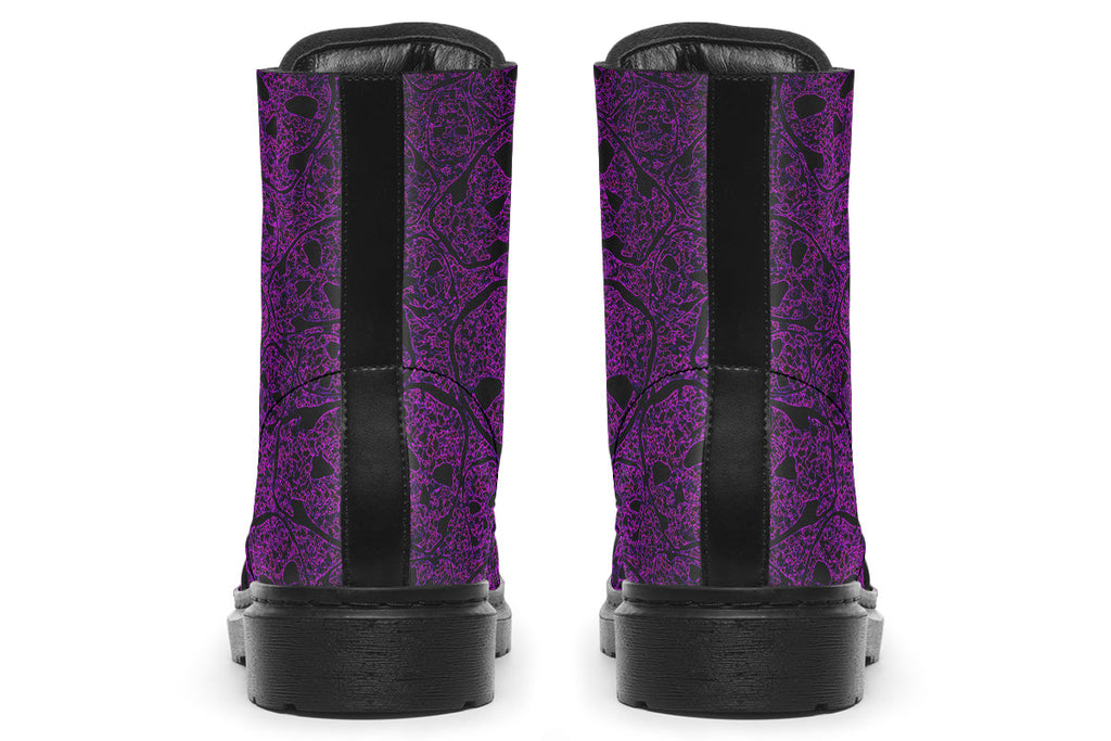 ANTIBrand Digital Immortality Tumbling Skulls Boots