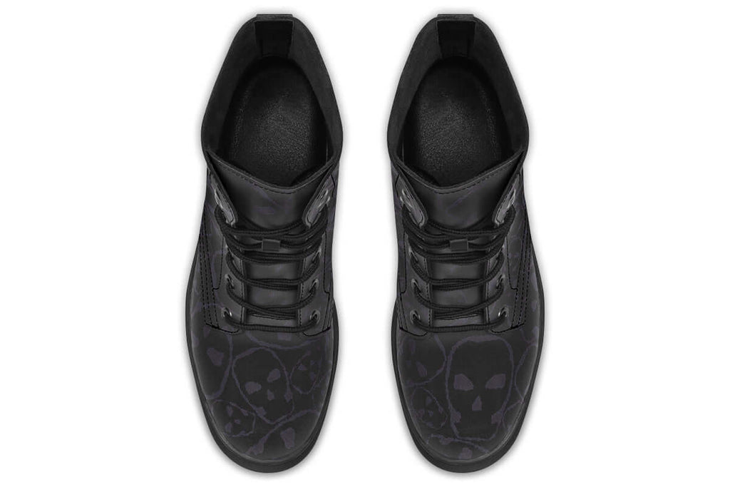Tumbling Skulls of Darkness Boots – ANTIBrand by Kate