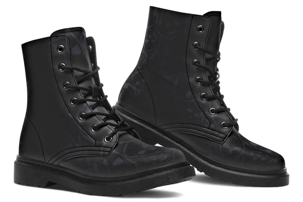 Tumbling Skulls of Darkness Boots – ANTIBrand by Kate
