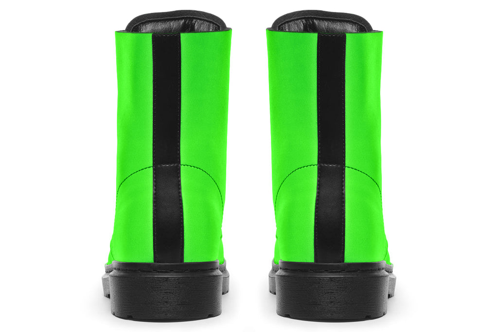 Neon Green Drama Queen Boots - ANTIBrand