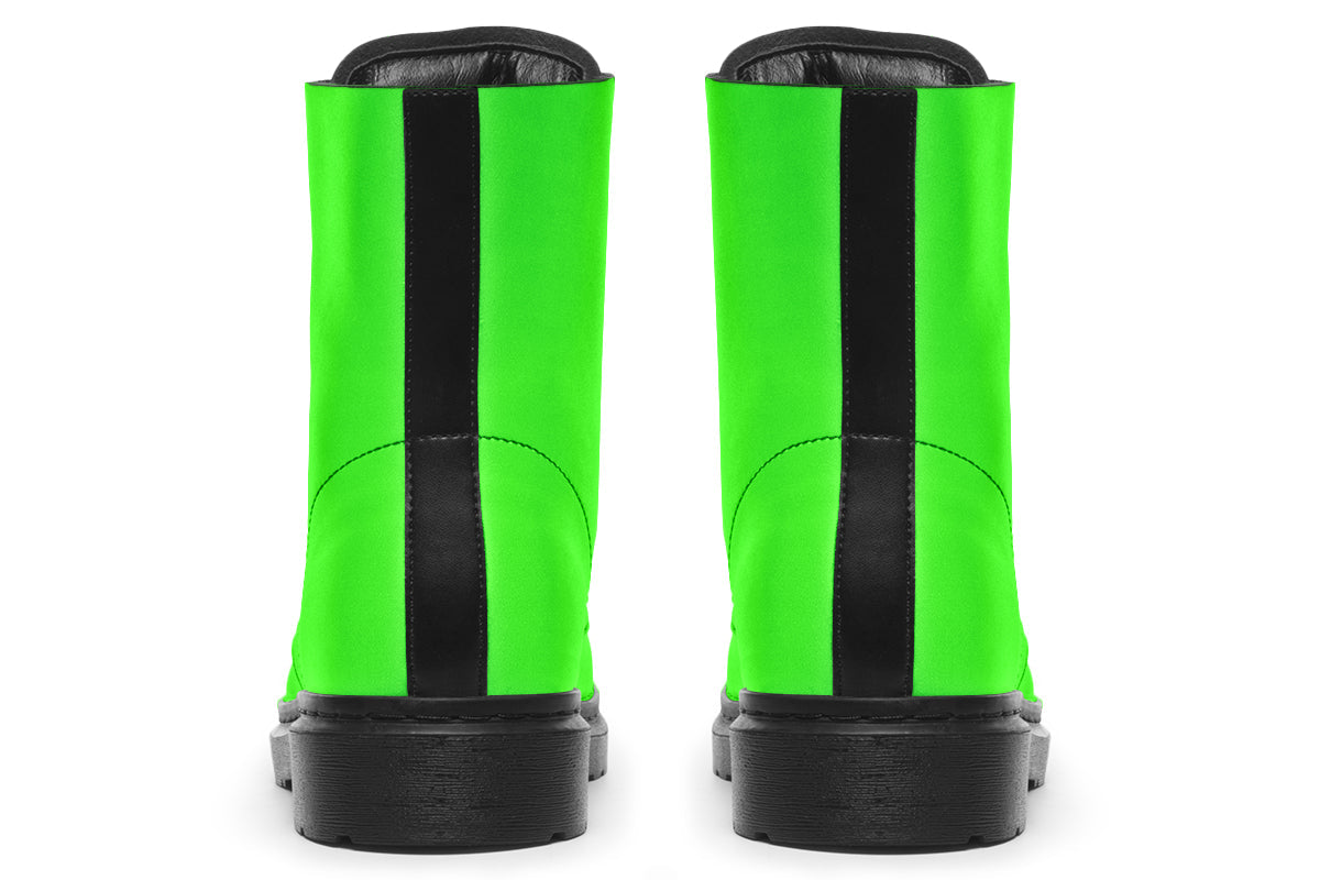Neon Green Drama Queen Boots - ANTIBrand