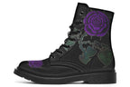 ANTIBrand The Painted Rose Boots in Purple