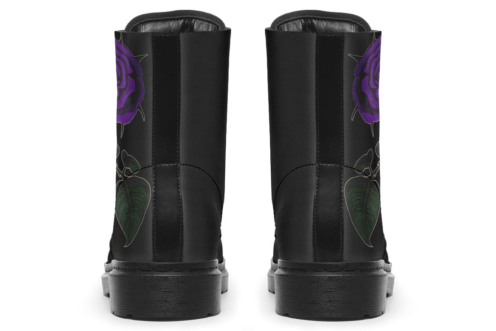ANTIBrand The Painted Rose Boots in Purple