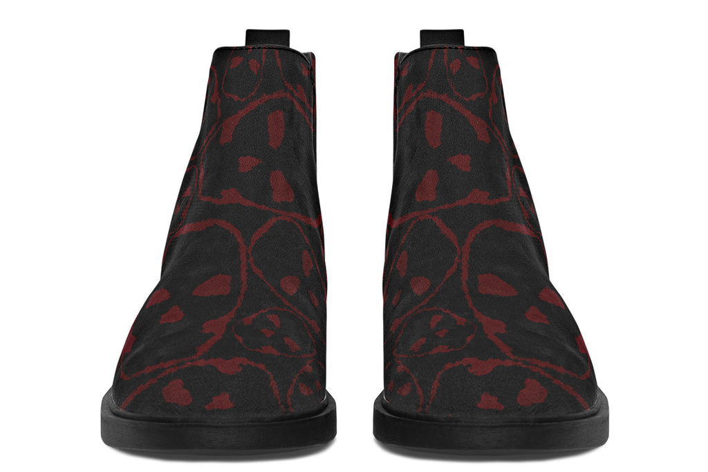 ANTIBrand The Tumbling Blood Skulls Chelsea Boots