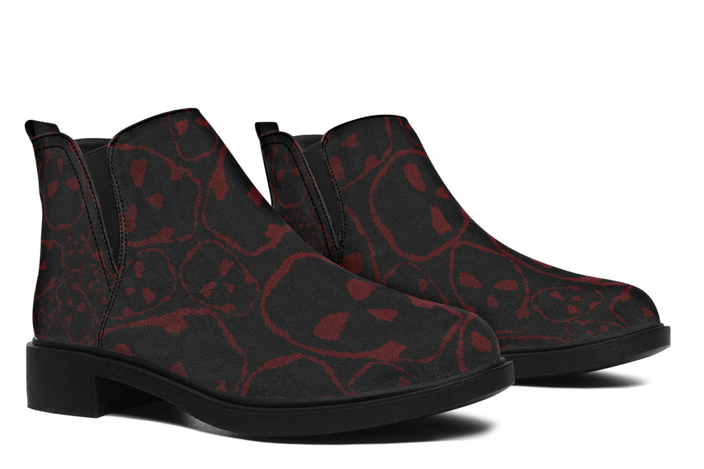 ANTIBrand The Tumbling Blood Skulls Chelsea Boots