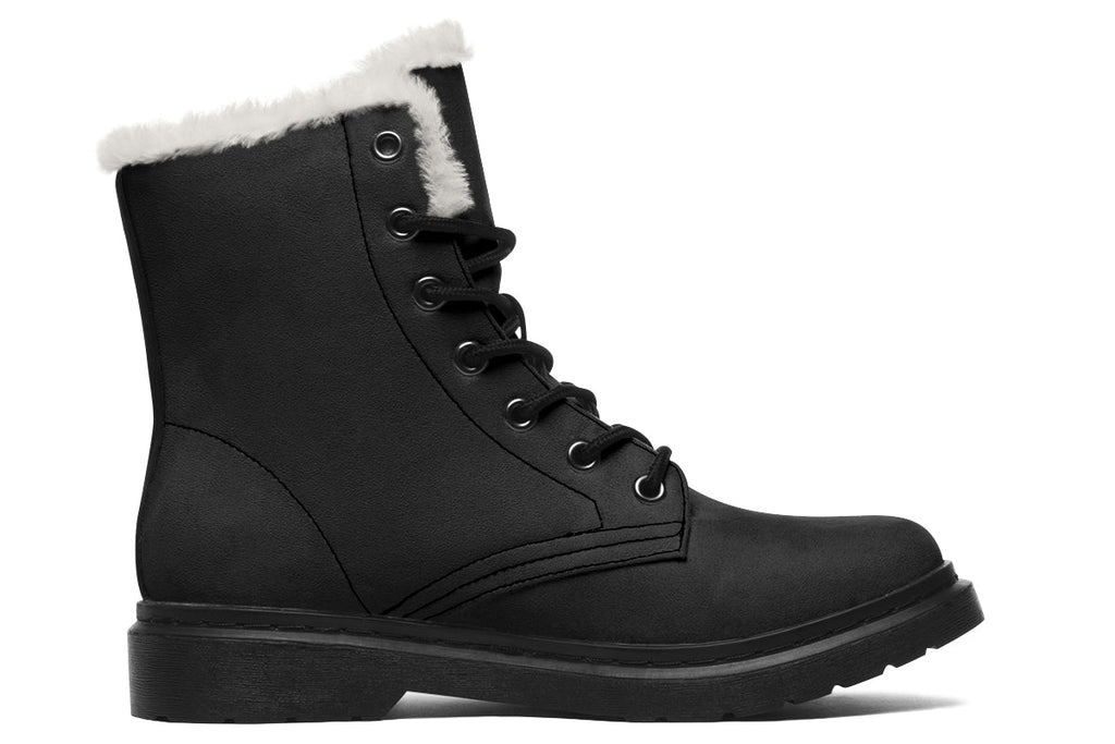 ANTIBrand Black as Your Soul Fleece Lined Boots – Black