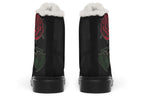 ANTIBrand – Rose Painting Fleece Lined Boots