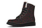 ANTIBrand – Tumbling Blood Skulls Fleece Lined Boots