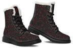 ANTIBrand – Tumbling Blood Skulls Fleece Lined Boots