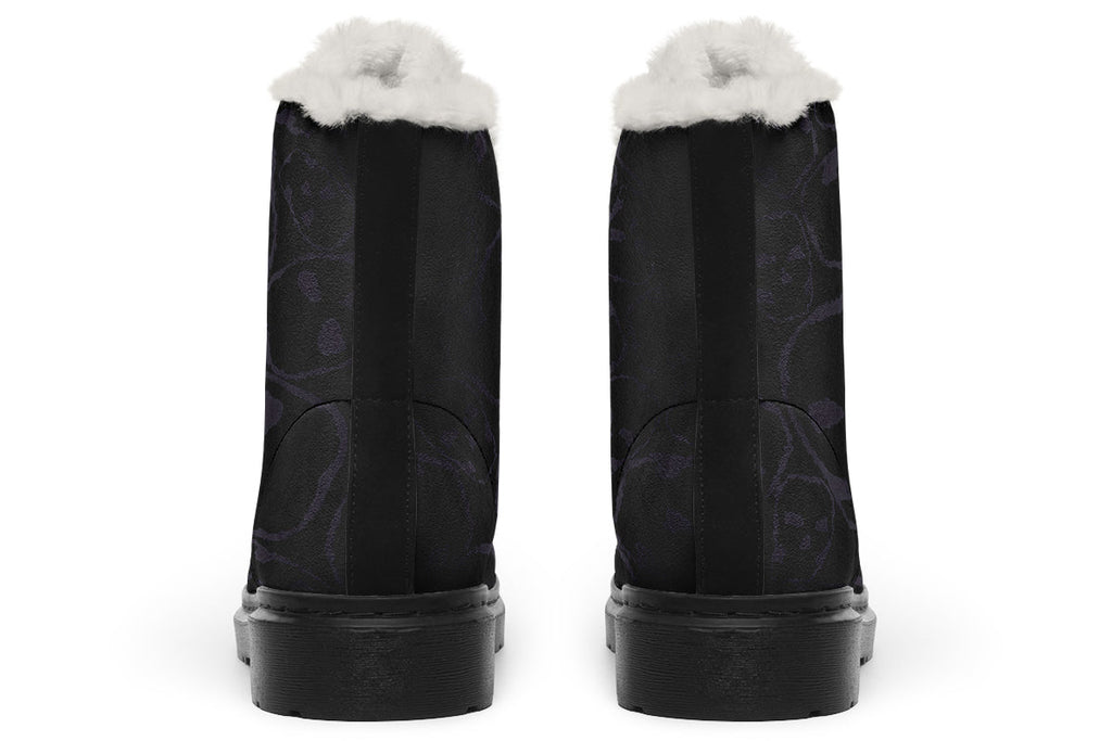 ANTIBrand – Tumbling Skulls of Darkness Fleece Lined Boots