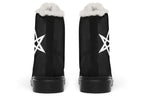 ANTIBrand Unicursal Hexagram Protection Fleece Lined Boots – Black
