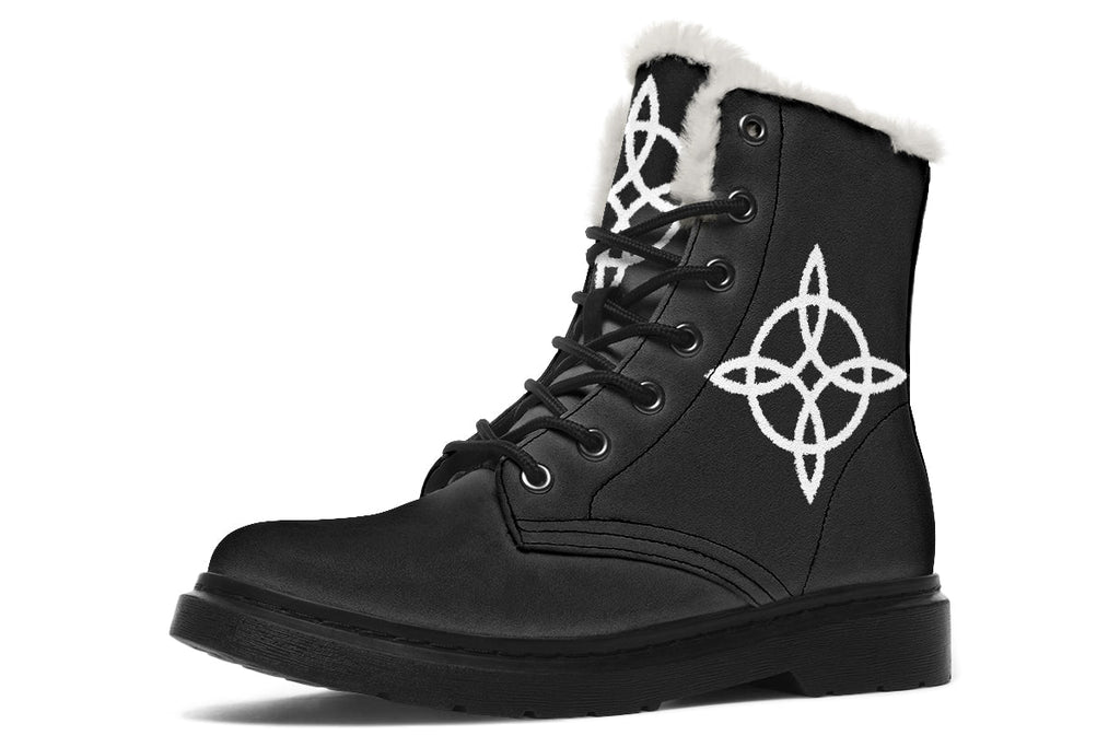 ANTIBrand Witches Knot Protection Fleece Lined Boots – Black