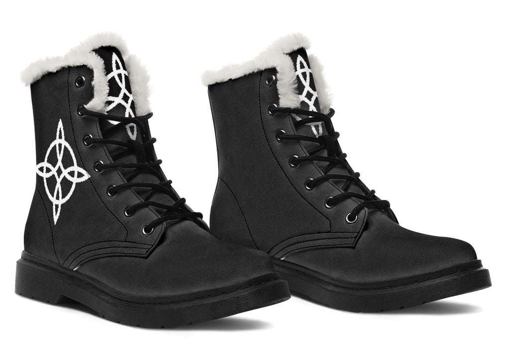 ANTIBrand Witches Knot Protection Fleece Lined Boots – Black
