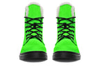 ANTIBrand Neon Green Drama Queen Fleece Lined Boots – Fluorescent