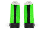 ANTIBrand Neon Green Drama Queen Fleece Lined Boots – Fluorescent