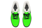ANTIBrand Neon Green Drama Queen Fleece Lined Boots – Fluorescent