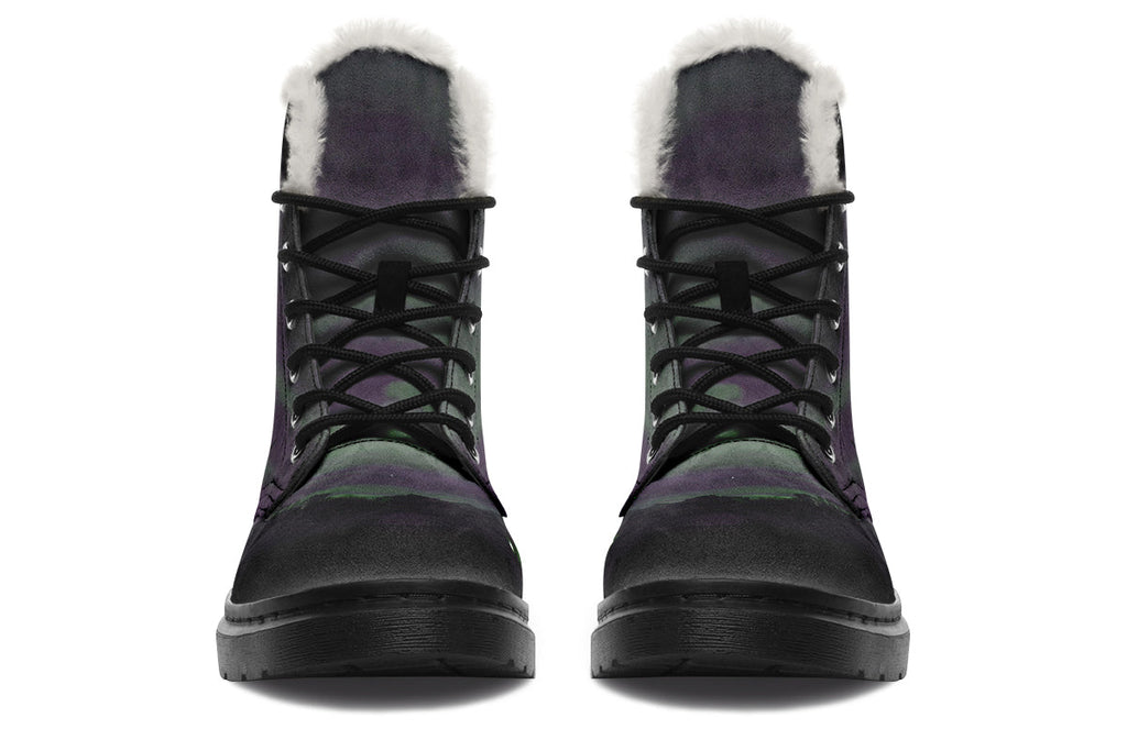ANTIBrand Nightbloom Skies Fleece Lined Boots – Purple Moon