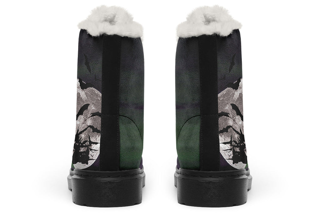 ANTIBrand Nightbloom Skies Fleece Lined Boots – Purple Moon