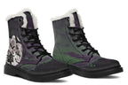 ANTIBrand Nightbloom Skies Fleece Lined Boots – Purple Moon