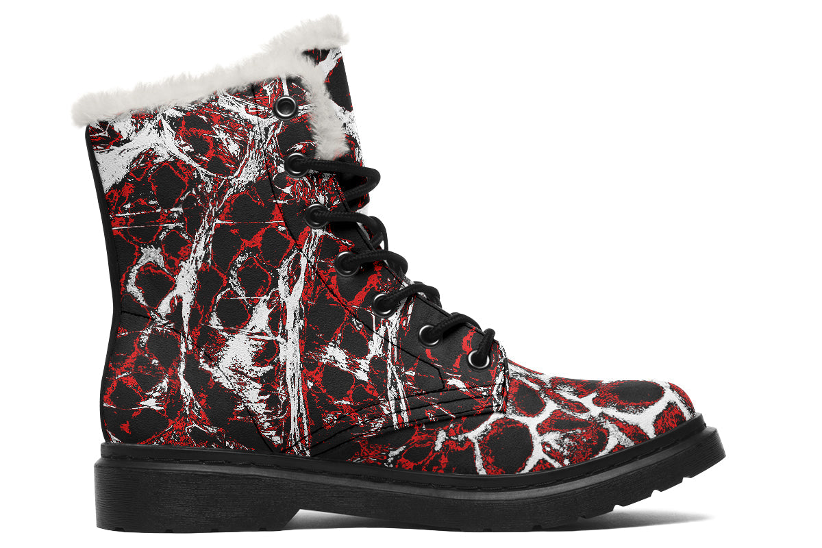 ANTIBrand Basilisk Skin Fleece Lined Boots