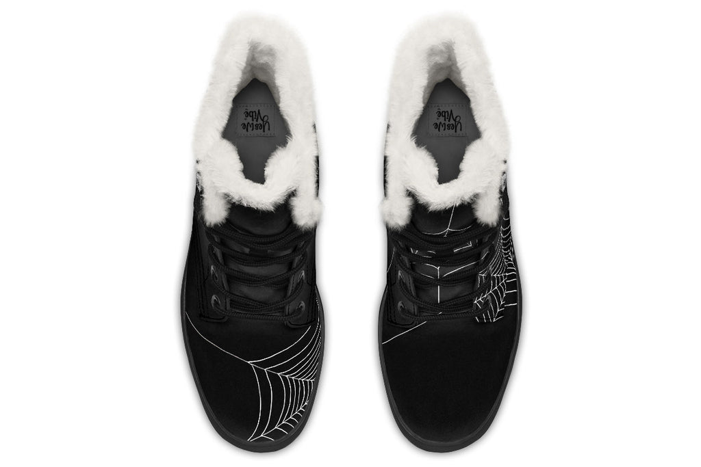 ANTIBrand Caught Up in Your Web Fleece Lined Boots
