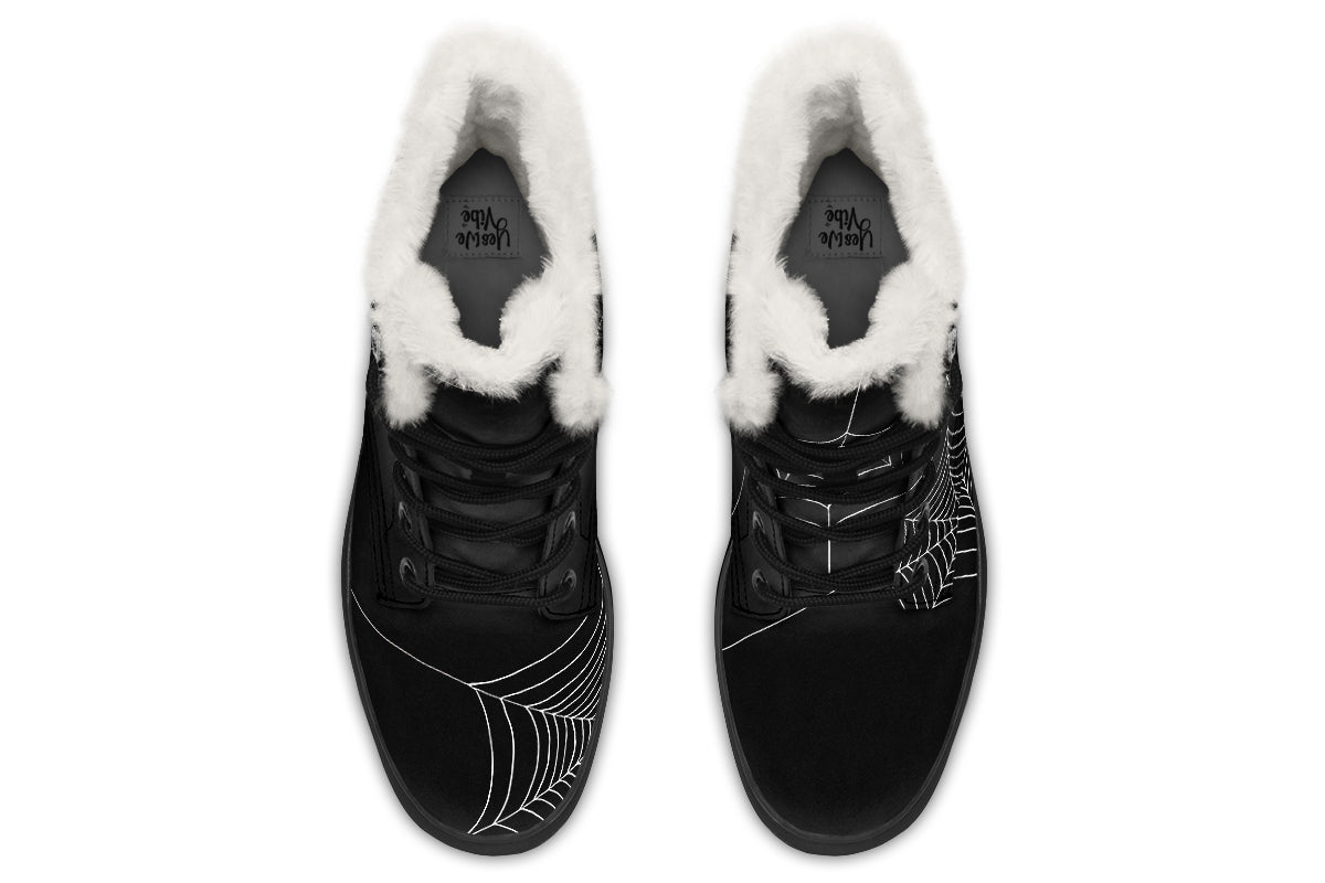 ANTIBrand Caught Up in Your Web Fleece Lined Boots