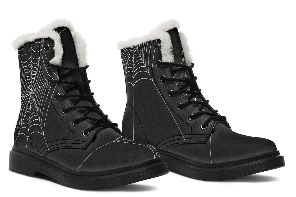 ANTIBrand Caught Up in Your Web Fleece Lined Boots