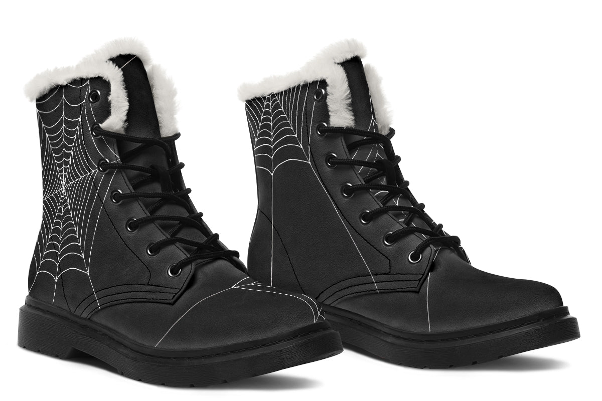 ANTIBrand Caught Up in Your Web Fleece Lined Boots