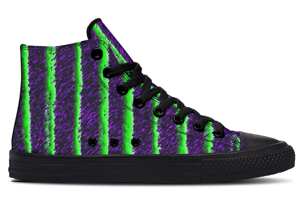 ANTIBrand Filed Under Dead Print High Top Shoes