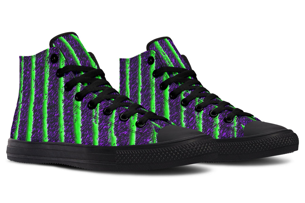 ANTIBrand Filed Under Dead Print High Top Shoes