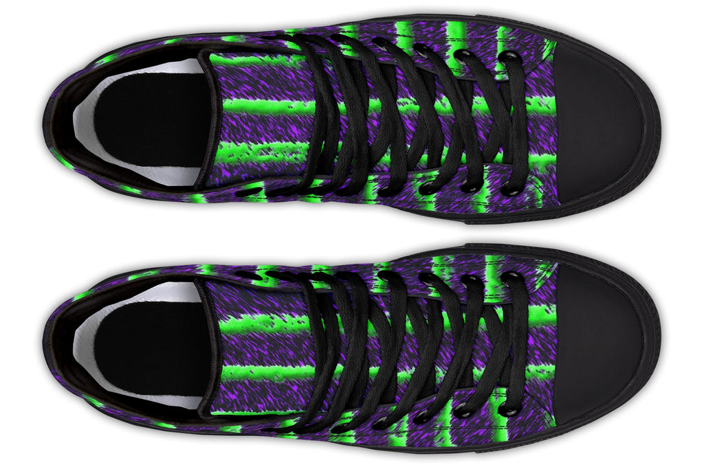 ANTIBrand Filed Under Dead Print High Top Shoes