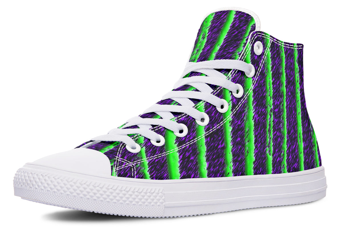 ANTIBrand Filed Under Dead Print High Top Shoes