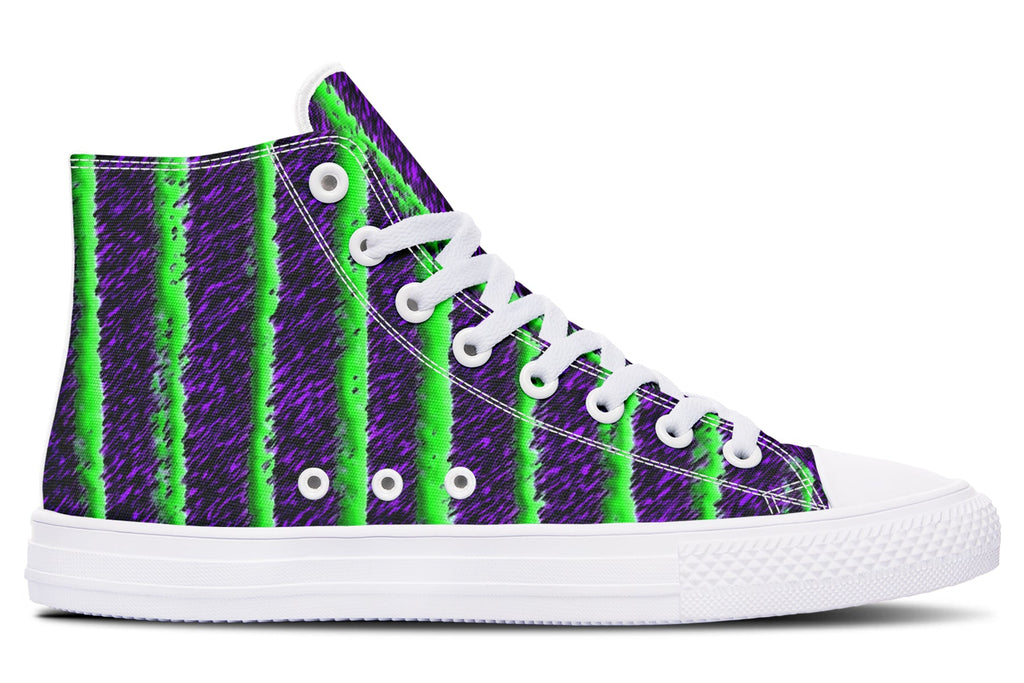 ANTIBrand Filed Under Dead Print High Top Shoes