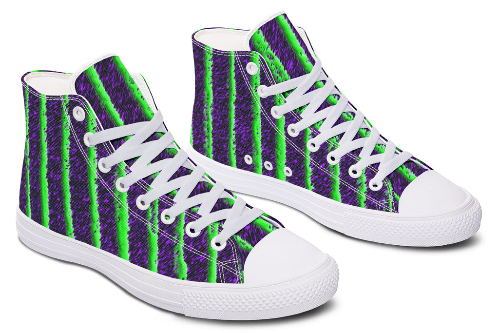 ANTIBrand Filed Under Dead Print High Top Shoes