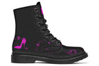 ANTIBrand Goth Barbie Boots – Black & Pink