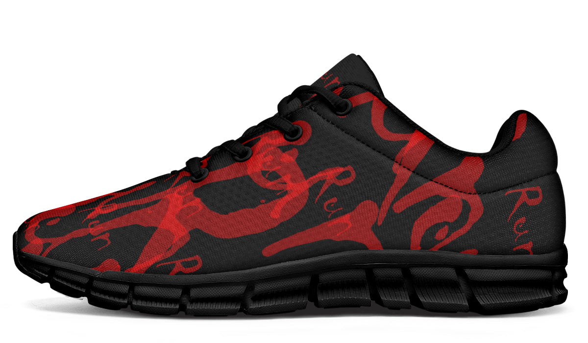 ANTIBrand Run Active Trainers - Creepy Motivational Print
