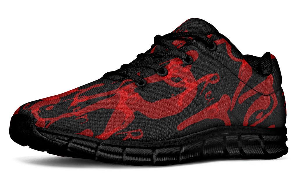 ANTIBrand Run Active Trainers - Creepy Motivational Print