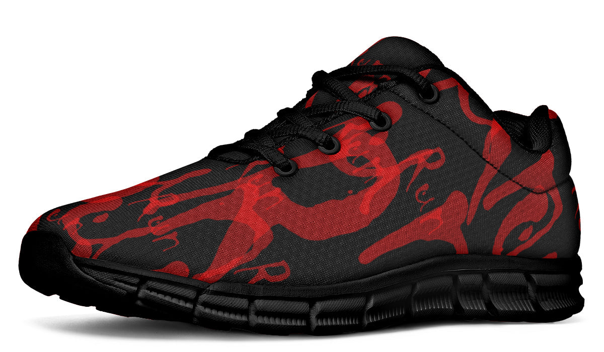 ANTIBrand Run Active Trainers - Creepy Motivational Print
