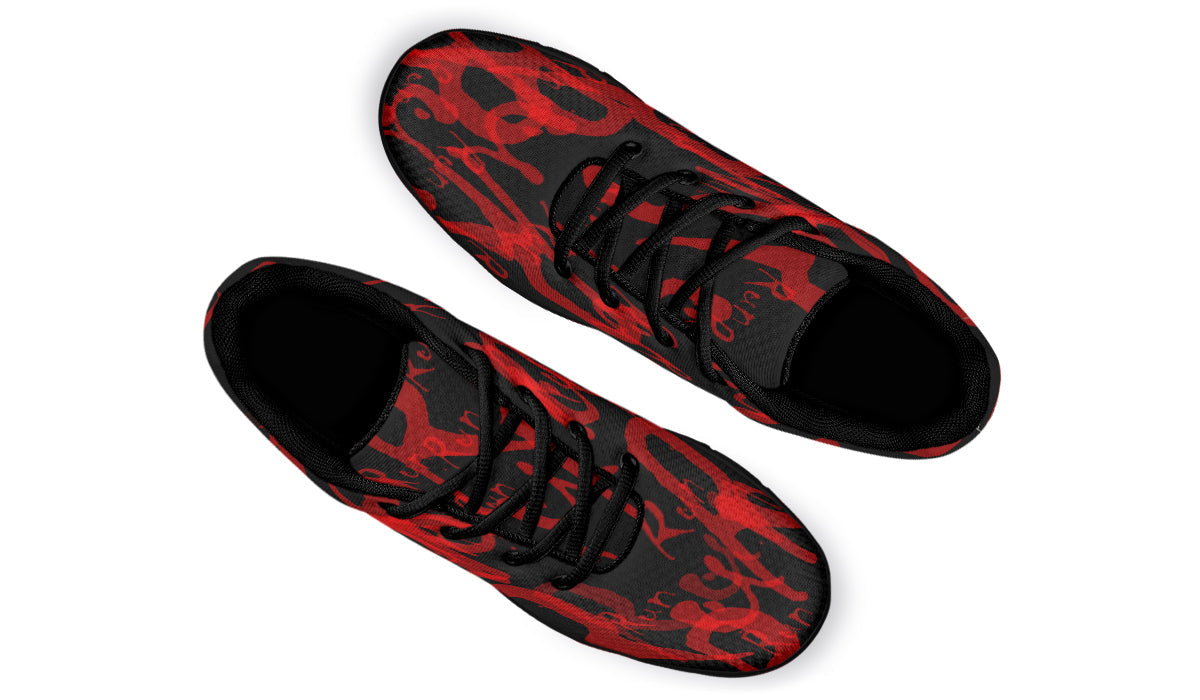 ANTIBrand Run Active Trainers - Creepy Motivational Print