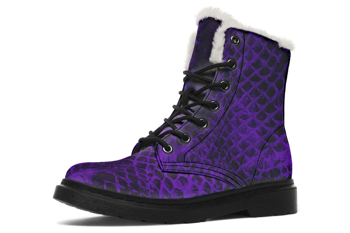 ANTIBrand Shedding Skin Demon Skin Fleece Lined Boots