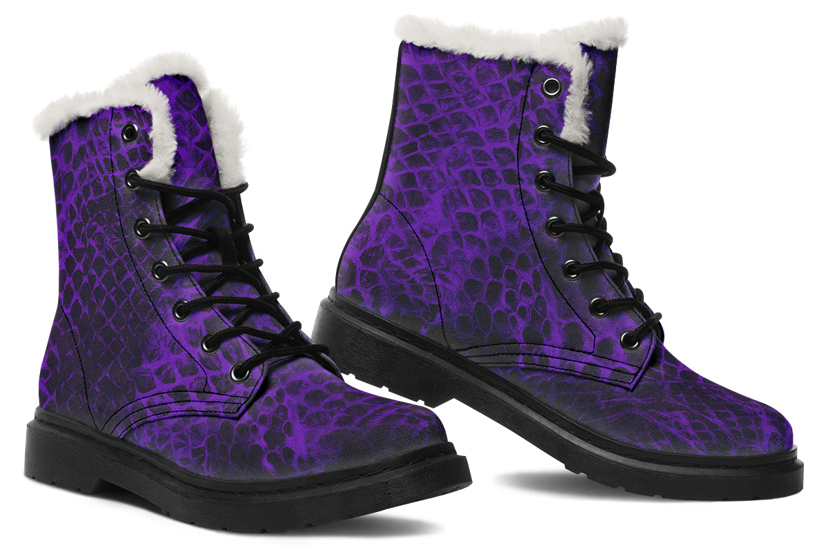 ANTIBrand Shedding Skin Demon Skin Fleece Lined Boots