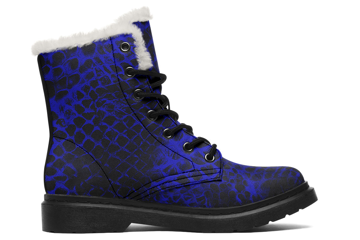 ANTIBrand Shedding Skin Pit Viper Fleece Lined Boots