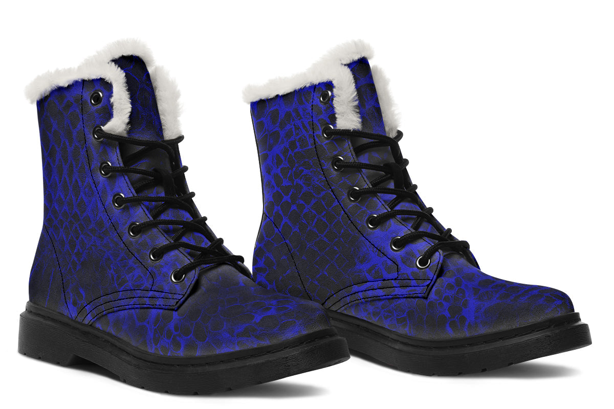 ANTIBrand Shedding Skin Pit Viper Fleece Lined Boots